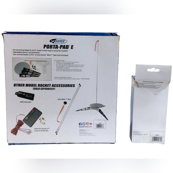 NIB *ESTES Model Rocket Launch Porta-Pad & Launch Controller - Picture 3 of 5